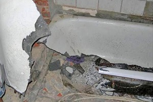 Демонтаж ванны в Берёзовском